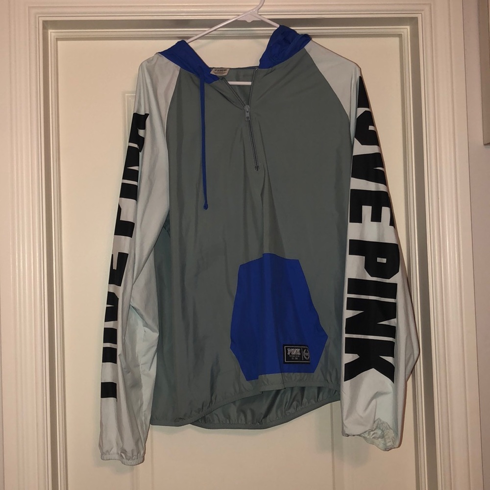 Victoria secret/pink light windbreaker!